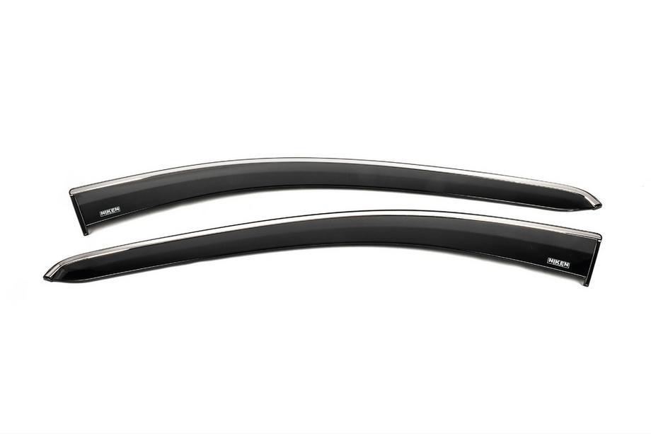 Ford Connect 2021– Vindafvisere med kromliste (2 stk., Niken) Image