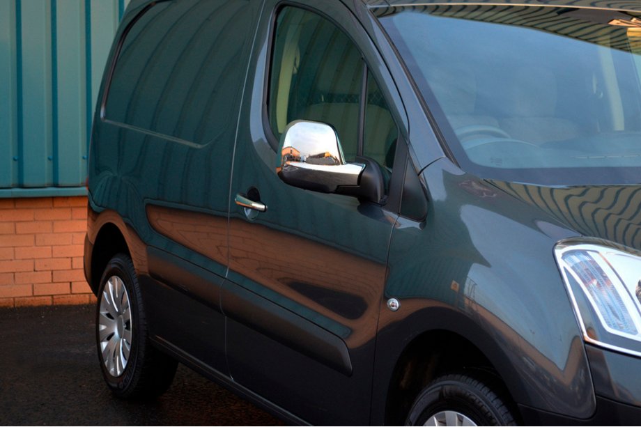 Opel Zafira Life 2019– Krom spejlkåber (2 stk., plast) Carmos Foto 8