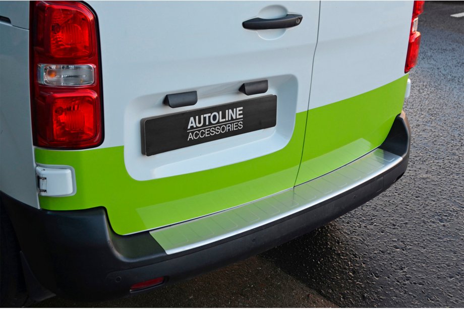 Opel Zafira Life 2019– Krom bagkofangerbeskytter OmsaLine (rustfrit stål) Image