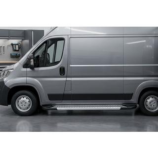 Sidetrin New Vision Grey (2 stk., aluminium) foto 1
