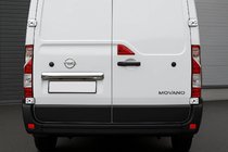 Opel Movano 2021– Kromliste over nummerplade (rustfrit stål) foto 1