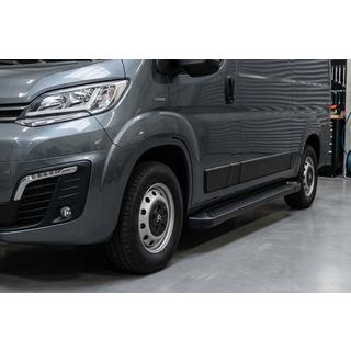 Allmond Black sidetrin (2 stk., aluminium) foto 1