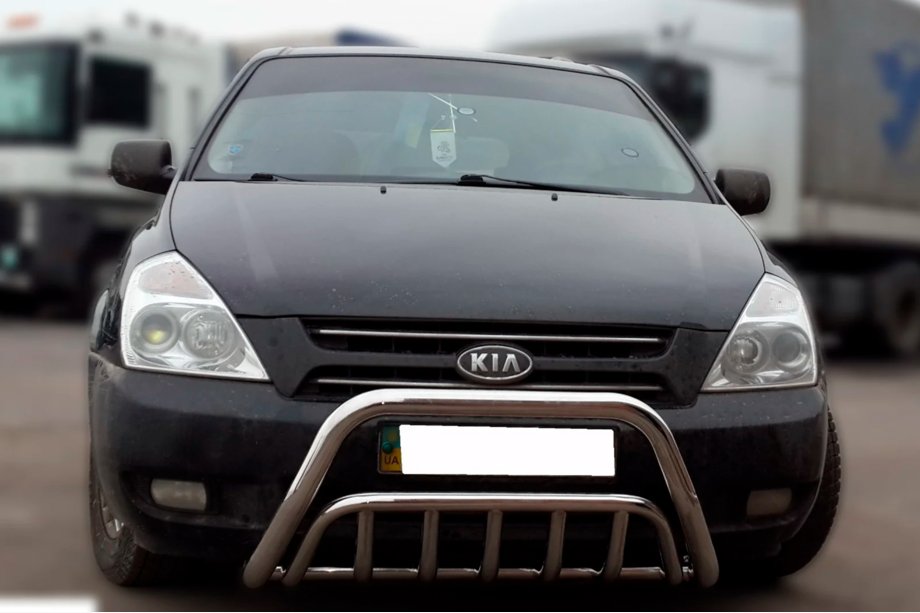 Kia Carnival 2002–2013 Frontbøjle WT002 (2006-2013, rustfri stål) Image