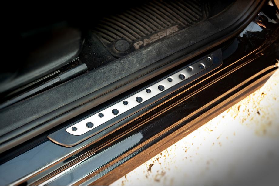 Volkswagen Passat B7 2012–2015 Dørtrinslister (Dotline, 4 stk., rustfrit stål) Foto 1