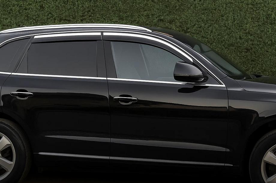 Audi Q5 2008–2017 Vindafvisere med kromliste Niken Luxury (4 stk) Image