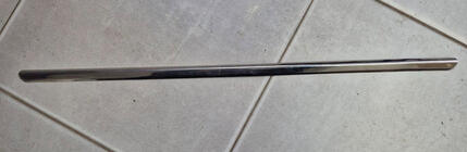 Range Rover III L322 2002–2012 Nedsat vare: Liste over nummerplade (Carmos, rustfrit stål) foto 3