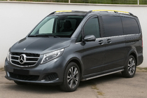 Mercedes Vito/V-klasse W447 2014– Vindafvisere til vinduer, indstiksmodel Niken Luxury (2 stk.) foto 3