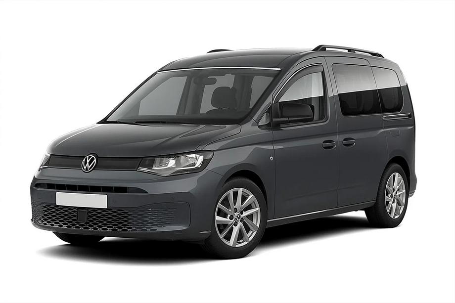 Volkswagen Caddy 2020– Vindafvisere til vinduer med kromliste Niken Luxury (2 stk) Image