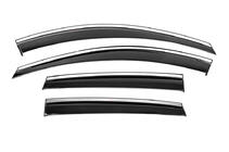 Chevrolet Captiva 2006–2019 Vindafvisere med kromliste Niken Luxury (4 stk) foto 1