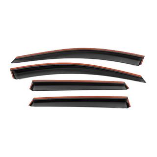 Vindafvisere med kromliste Niken Luxury (4 stk) Chevrolet Captiva 2006–2019 foto 3