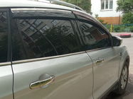 Ford Kuga/Escape 2013–2019 Vindafvisere med kromliste Niken Luxury (4 stk) foto 4