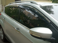 Ford Kuga/Escape 2013–2019 Vindafvisere med kromliste Niken Luxury (4 stk) foto 5