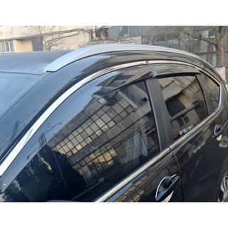Vindafvisere med kromliste Niken Luxury (4 stk) Honda CRV 2012–2016 foto 2