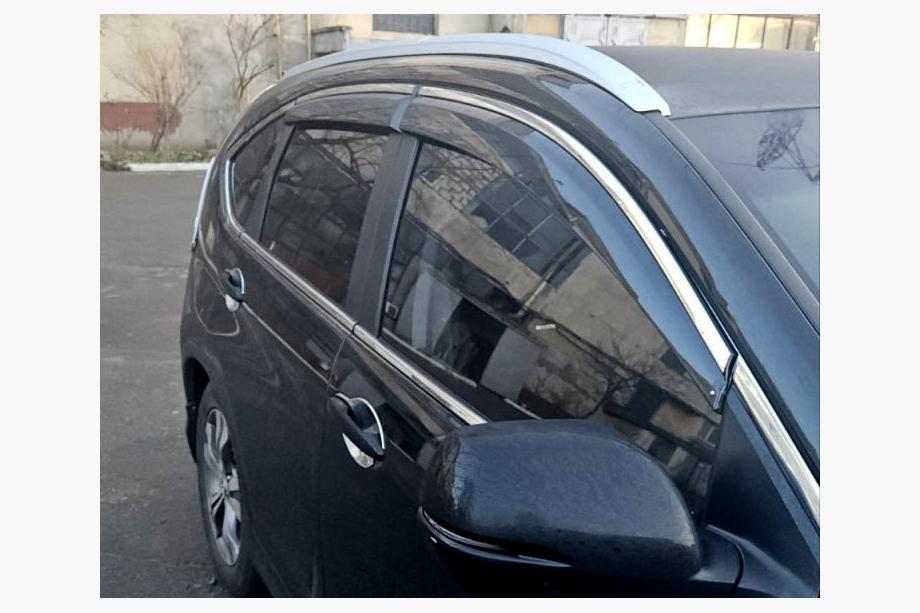 Honda CRV 2012–2016 Vindafvisere med kromliste Niken Luxury (4 stk) Foto 1