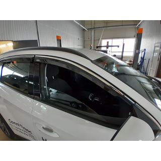 Vindafvisere med kromliste Niken Luxury (4 stk) Hyundai Tucson NX4 2021– foto 1