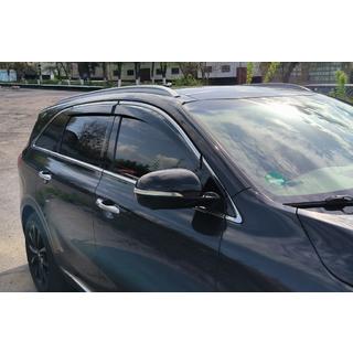 Vindafvisere med kromliste Niken Luxury (4 stk) Kia Sorento III UM 2014–2020 foto 1