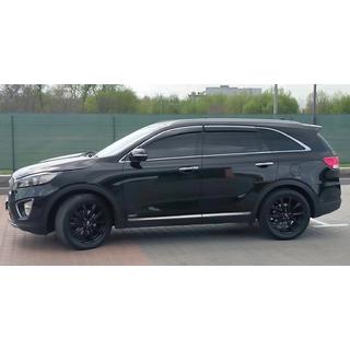 Vindafvisere med kromliste Niken Luxury (4 stk) Kia Sorento III UM 2014–2020 foto 4