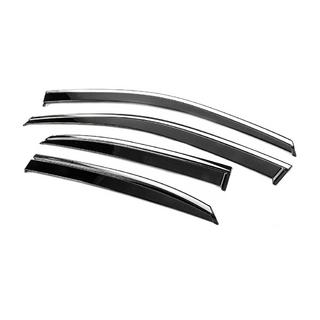 Vindafvisere med kromliste Niken Luxury (4 stk) Lexus RX 2009–2015 foto 2