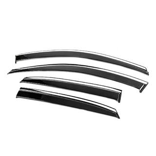 Vindafvisere med kromliste Niken Luxury (4 stk) Lexus RX 2003–2009 foto 2
