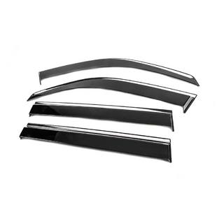 Vindafvisere med kromliste Niken Luxury (4 stk) Toyota Land Cruiser 100 1998–2007 foto 2