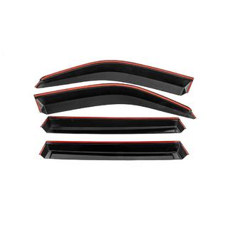 Vindafvisere med kromliste Niken Luxury (4 stk) Toyota Land Cruiser 100 1998–2007 foto 3