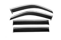 Lexus LX470 1998–2007 Vindafvisere med kromliste Niken Luxury (4 stk) foto 1