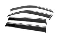 Lexus LX470 1998–2007 Vindafvisere med kromliste Niken Luxury (4 stk) foto 2