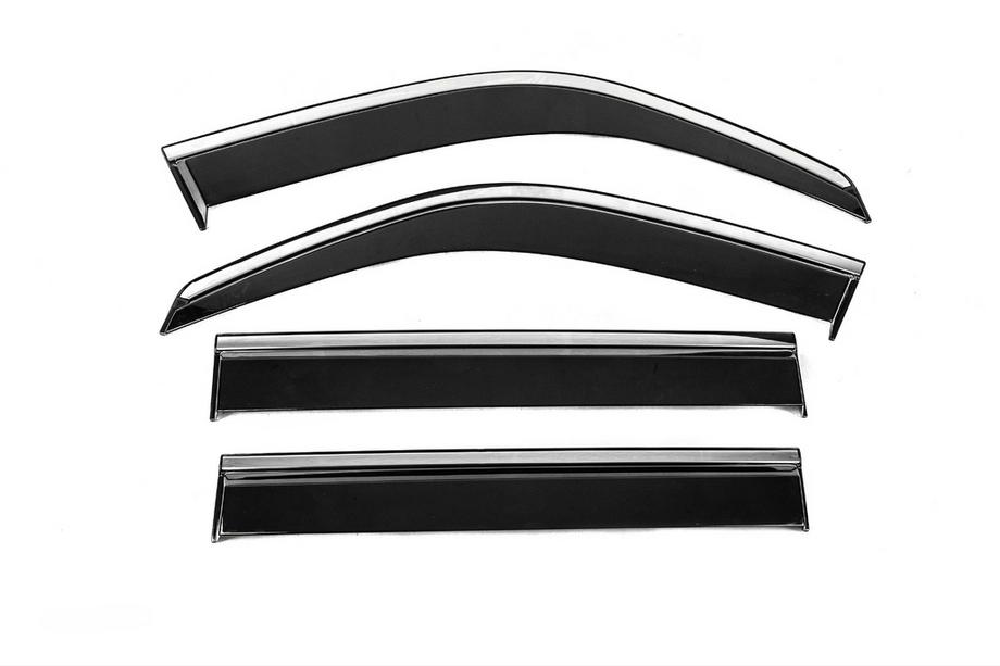 Lexus LX470 1998–2007 Vindafvisere med kromliste Niken Luxury (4 stk) Image