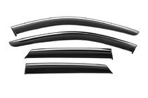 Mercedes ML W164 2005–2011 Vindafvisere med kromliste Niken Luxury (4 stk) foto 2