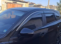 Mazda CX-5 2012–2017 Vindafvisere med kromliste Niken Luxury (4 stk) foto 1