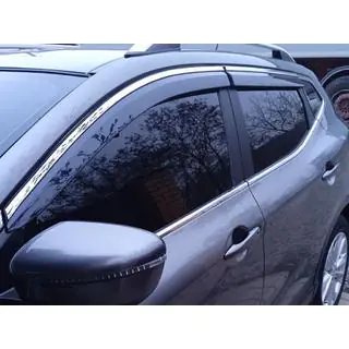 Vindafvisere med kromliste Niken Luxury (4 stk) foto 4
