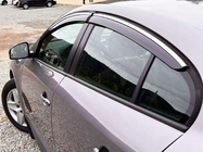 Renault Fluence 2009–2016 Vindafvisere med kromliste Niken Luxury (4 stk) foto 5