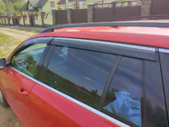 Skoda Octavia III A7 2013–2019 Vindafvisere med kromliste Niken Luxury (SW, 4 stk.) foto 2
