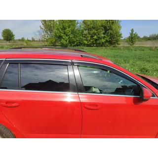 Vindafvisere med kromliste Niken Luxury (SW, 4 stk.) Skoda Octavia III A7 2013–2019 foto 1
