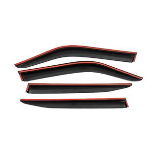 Vindafvisere med kromliste Niken Luxury (4 stk) Toyota Land Cruiser 300 2021– foto 3