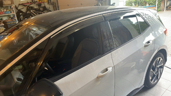 Volkswagen ID.3 2019– Vindafvisere med kromliste Niken Luxury (4 stk) foto 1