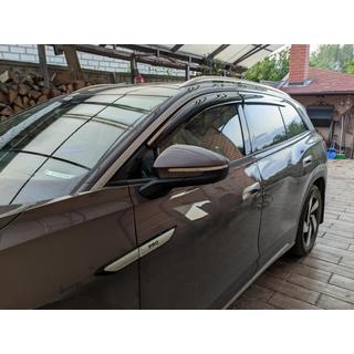 Vindafvisere med kromliste Niken Luxury (4 stk) foto 4