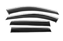 Volvo XC90 2002–2014 Vindafvisere med kromliste Niken Luxury (4 stk) foto 2