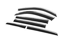 Toyota Land Cruiser 200 2007–2021 Vindafvisere med kromliste Niken Luxury (6 stk) foto 6