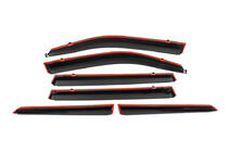 Toyota Land Cruiser 200 2007–2021 Vindafvisere med kromliste Niken Luxury (6 stk) foto 7
