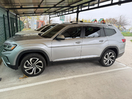 Volkswagen Atlas (Terramont) 2016– Vindafvisere med kromliste Niken Luxury (6 stk) foto 5