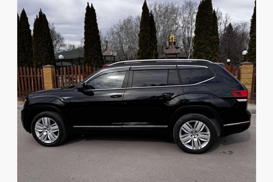 Volkswagen Atlas (Terramont) 2016– Vindafvisere med kromliste Niken Luxury (6 stk) Image