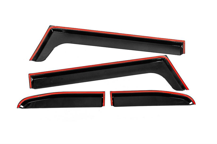 Toyota FJ Cruiser 2006–2022 Vindafvisere Niken Luxury (4 stk.) Foto 5