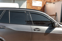 BMW X5 G05 2019–2026 Vindafvisere, in-channel Niken Luxury (4 stk) foto 8