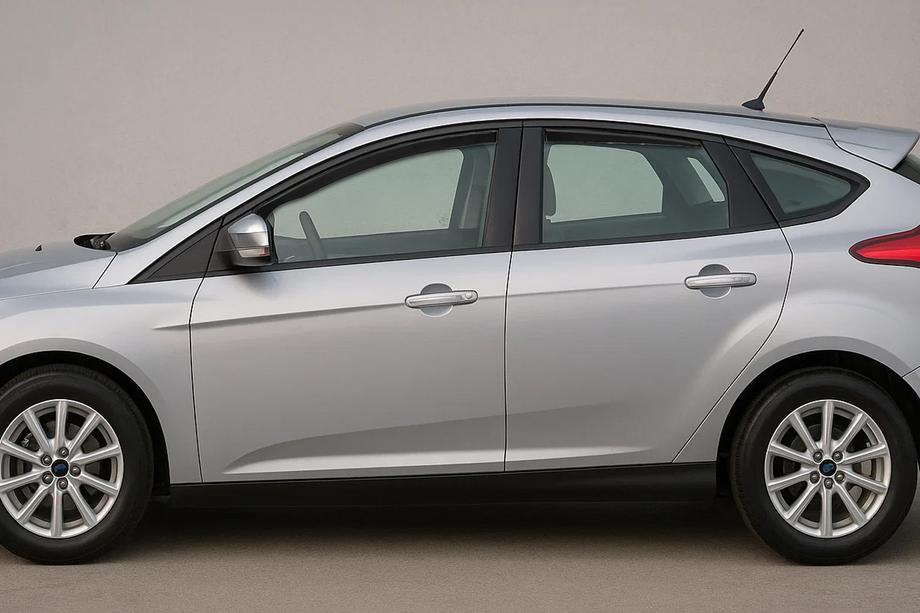 Ford Focus III 2011–2017 Vindafvisere, in-channel Niken Luxury (SD/HB, 4 stk.) Image