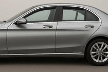 Mercedes C-klasse W205 2014–2021 Vindafvisere, in-channel Niken Luxury (4 stk) foto 1