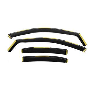 Vindafvisere, in-channel Niken Luxury (4 stk) Mercedes C-klasse W205 2014–2021 foto 2