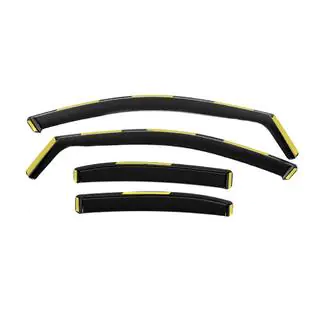 Vindafvisere, in-channel Niken Luxury (4 stk) Mercedes C-klasse W205 2014–2021 foto 2