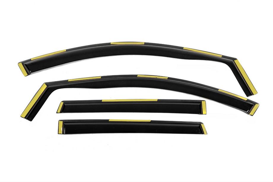 Nissan Qashqai 2014–2021 Vindafvisere, in-channel Niken Luxury (4 stk) Image