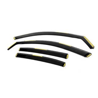Niken Luxury kanalmonterede vindafvisere (LiftBack, 4 stk) Skoda Octavia II A5 2006–2010 foto 2